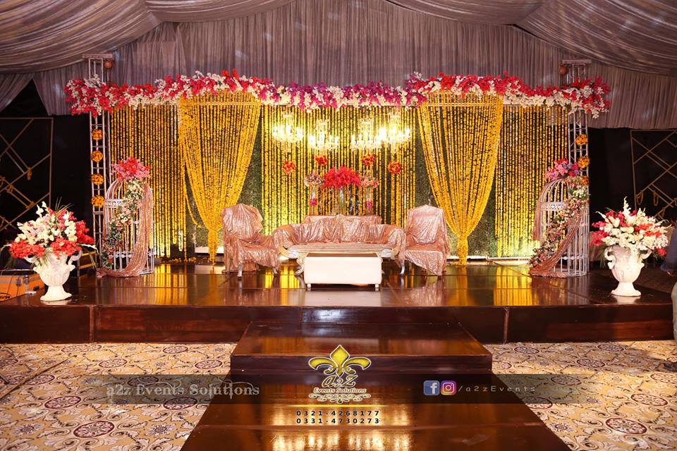 mehndi stage, royal stage, stages designers