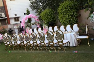catering service providers in lahore, best caterers in lahore, vip chairs, outdoor setup