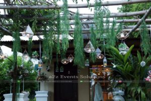 entrance decor, hanging garden, creative decor experts, decor specialists