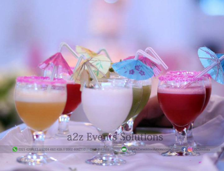 welcome drink, catering company in lahore