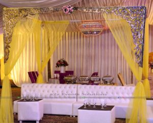 arabian gazebo, caterers in lahore, wedding setup, thematic gazebo