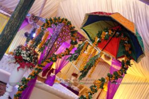 mehndi decor, wedding decor, events management company, outdoor event