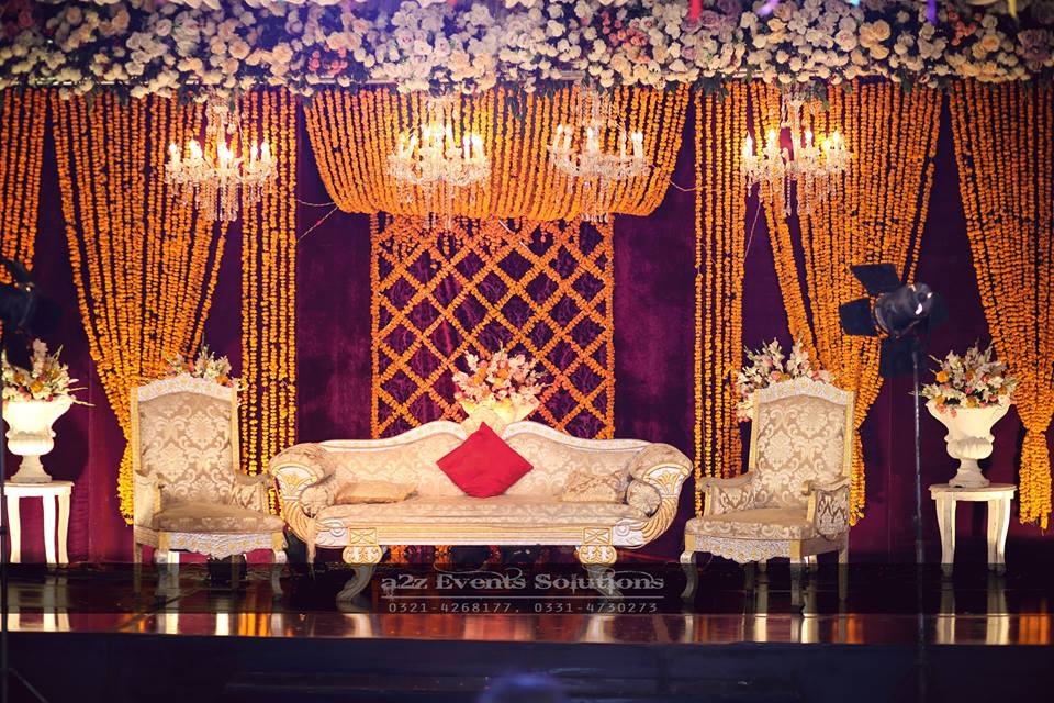 stages designers in lahore, wedding stage
