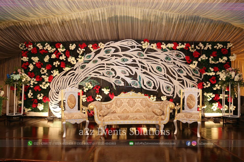 stages designers in lahore, wedding stages