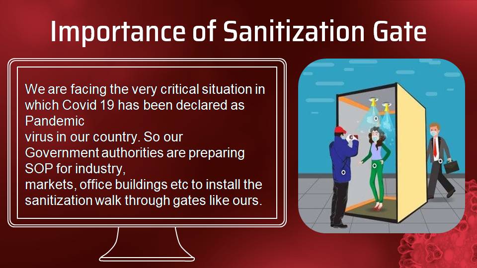 walk through sanitizing gate service providers in lahore