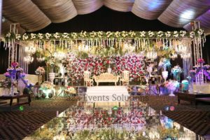 stages desigers in lahore, grand wedding stage decor