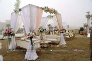 arabian gazebo, wedding planners, decor experts, outdoor event