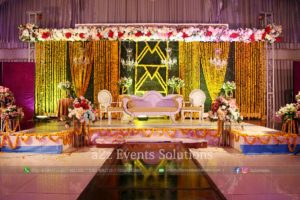 wedding stages designers in lahore, mehndi stage