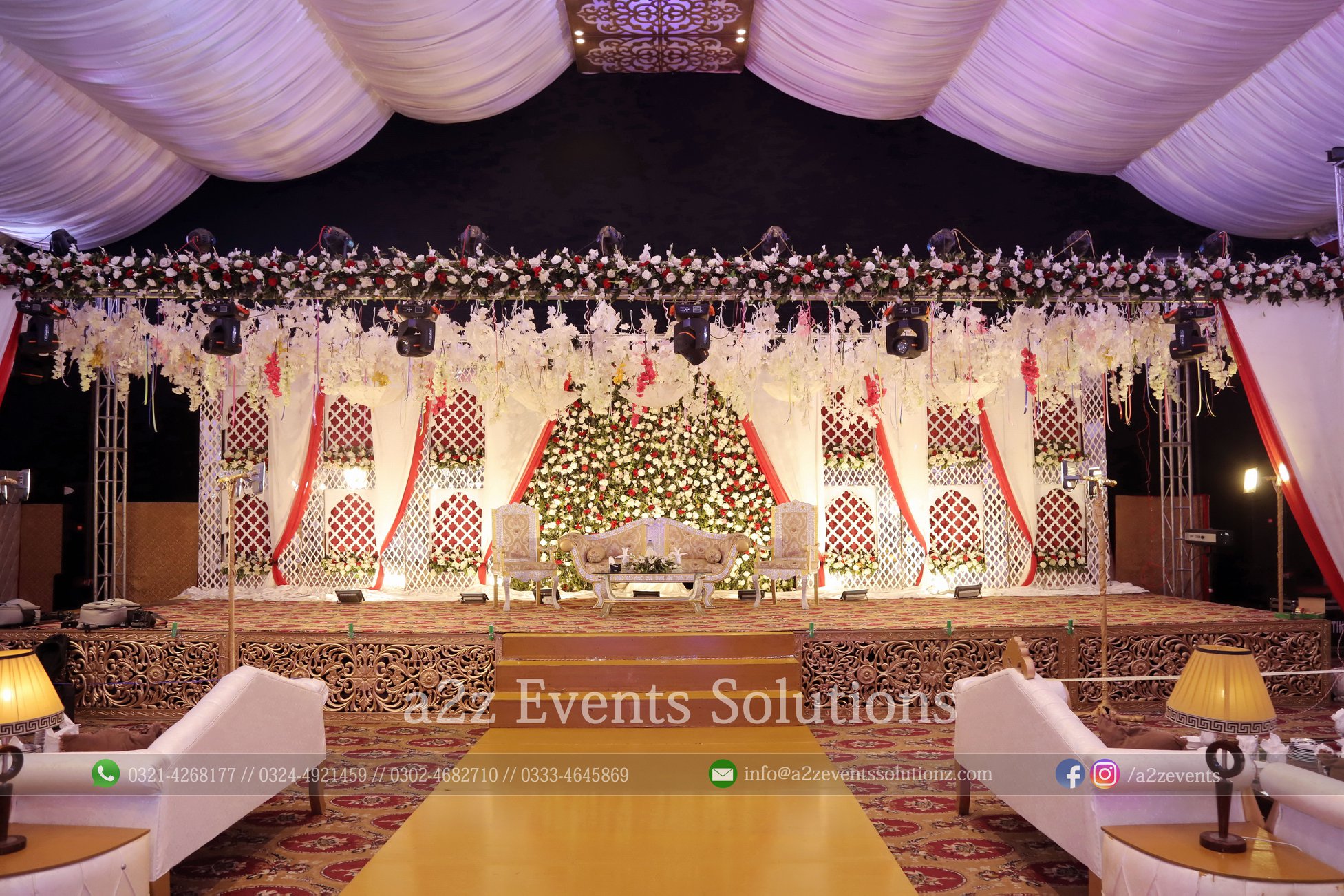 walima stage, wedding stages designers in lahore