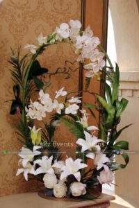 hall decor, best wedding florists in lahore