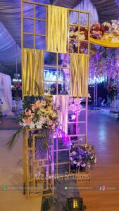 entrance decor, wedding designers
