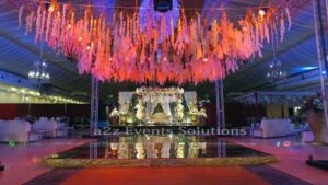 engagement event, thematic decor