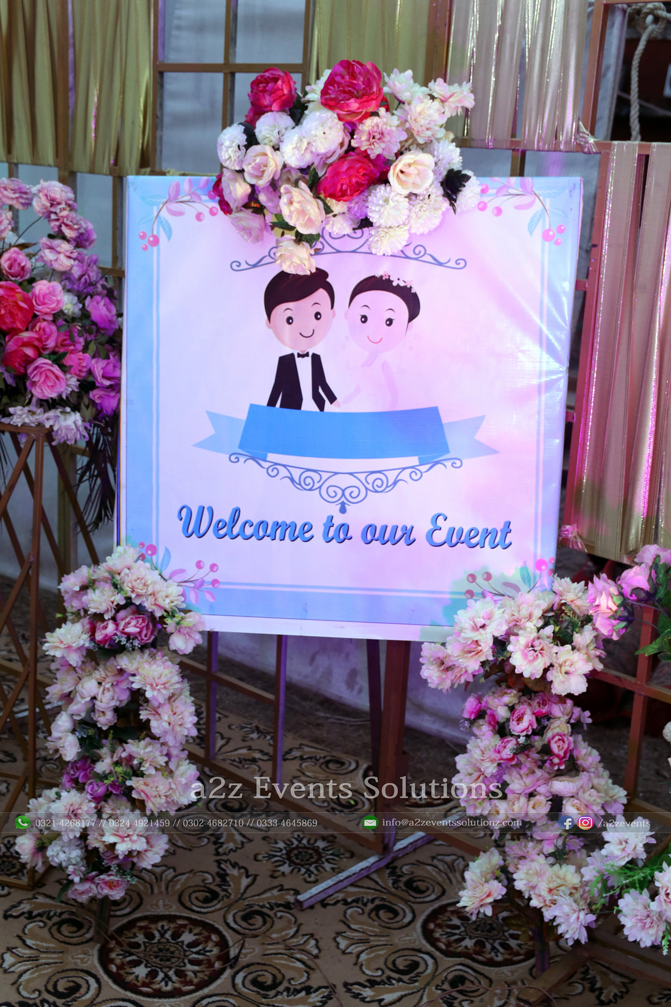 Reception Event At Johar Town A2z Events Solutions