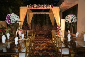 nikkah stage, wedding planners