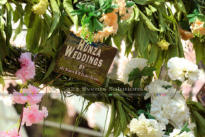 floral arch, wedding planners
