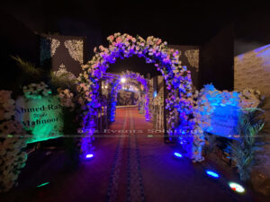 wedding entrance, indoor event