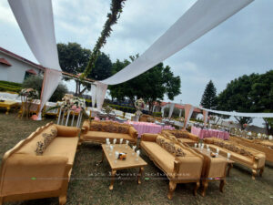 themed wedding, western touch