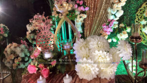 imported flowers designing, party planners