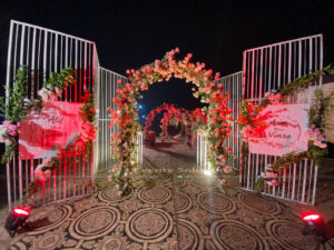 wedding entrance, decor specialists