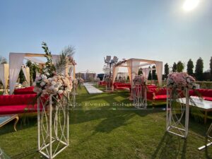 walkway decor, thematic event