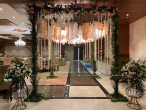 hall decor, wedding designers