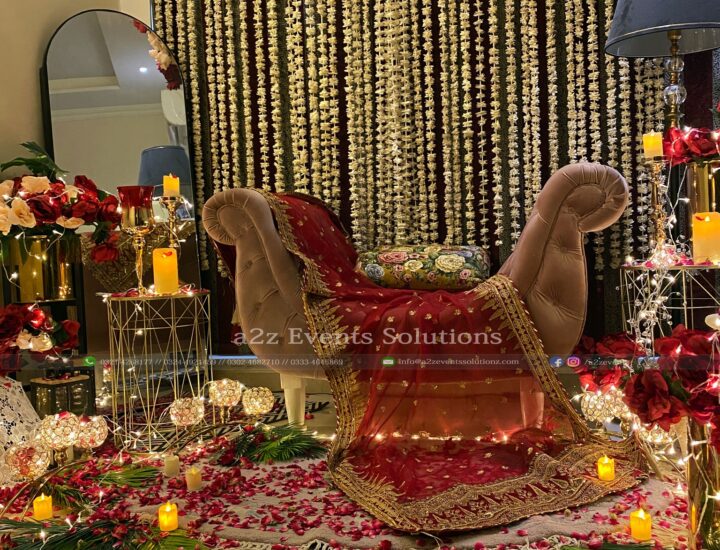 wedding decor specialists, themed bridal campaign