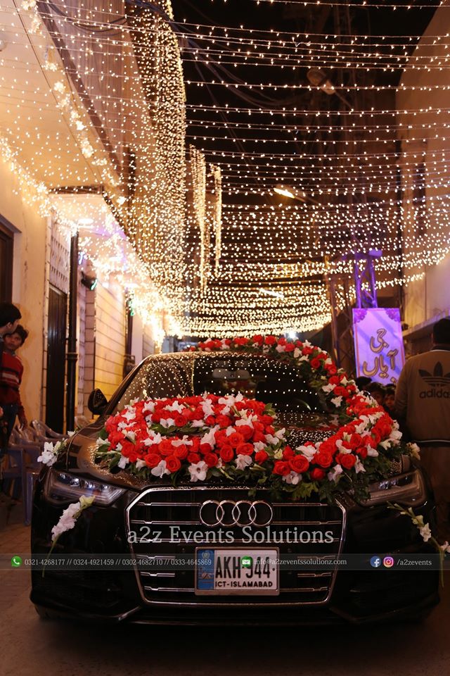 A2Z Events Solutions: Your Ultimate Choice for Wedding Car Decor - A2z  Events Solutions