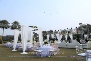 event planners and designers, open air decor, white theme, event specialists