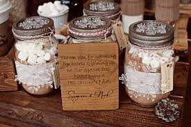 Hot cocoa mix for wedding favors