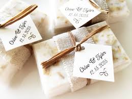 Handmade soaps for wedding favors