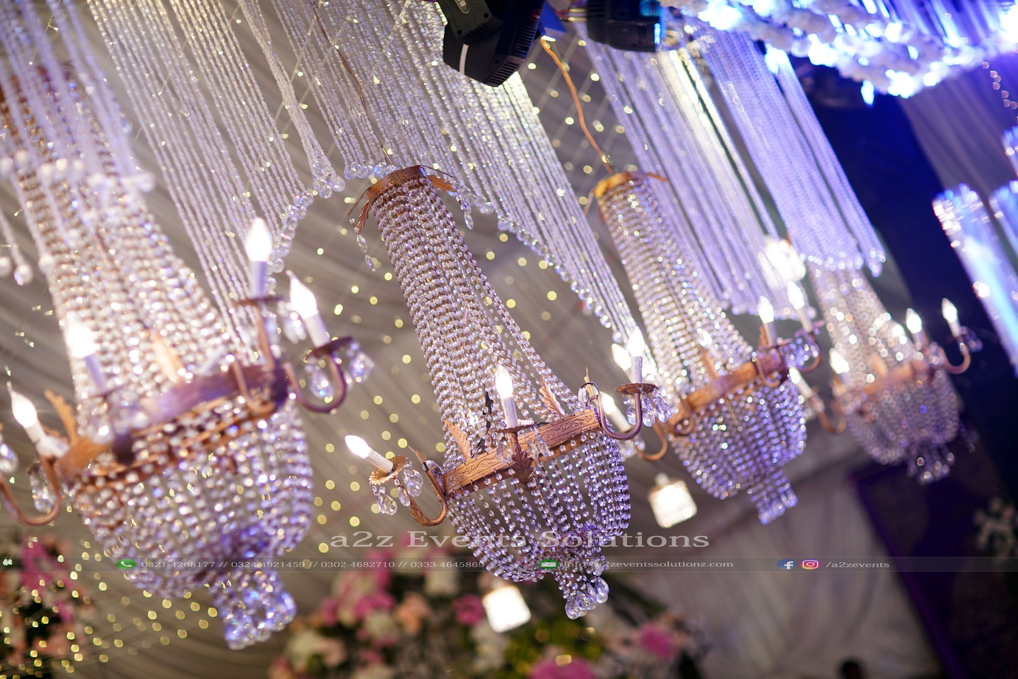 crystal decor, victorian chandeliers