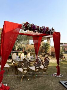 head table decor, caterers in lahore