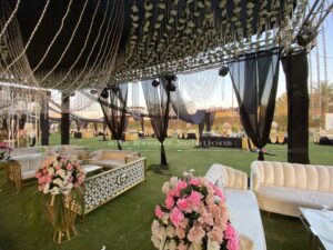 area decor, wedding caterers