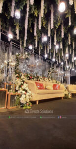 decor designers, wedding stage decorators