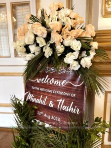 floral decor, wedding decorations