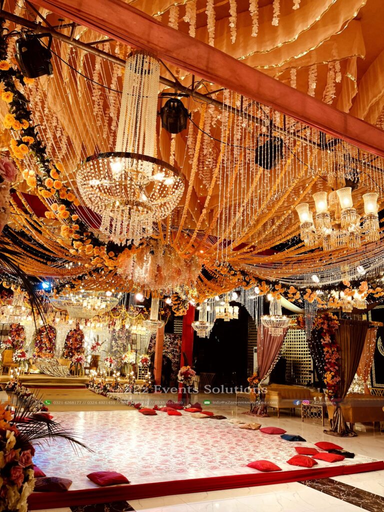 Floral Mehndi Decor Magic | Exclusive Decor | Wedding Designers ...